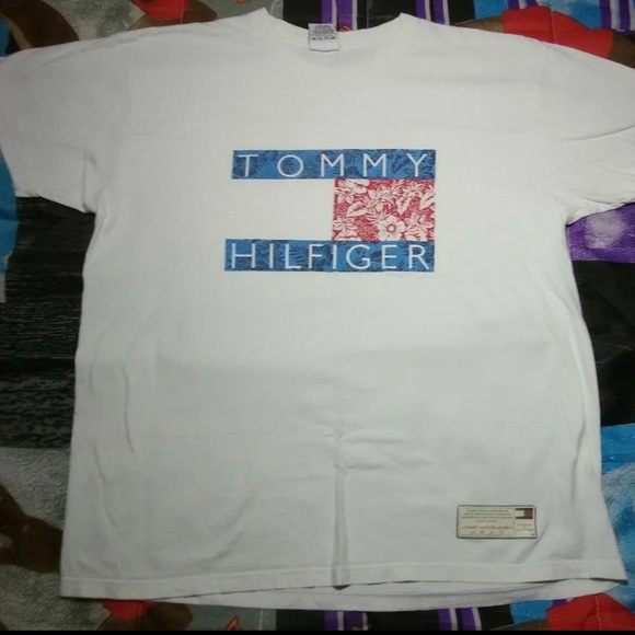 Vintage Tommy Hilfiger flag logo shirt - Picture 1 of 2